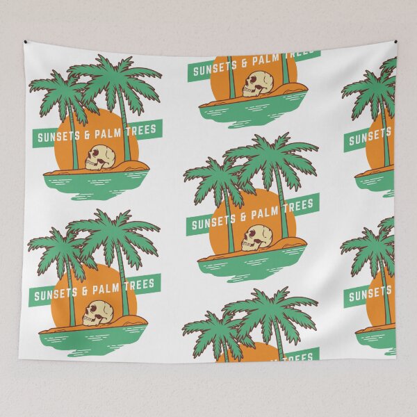 Item preview, Sunset & Palm Trees designed and sold by KengurAna.