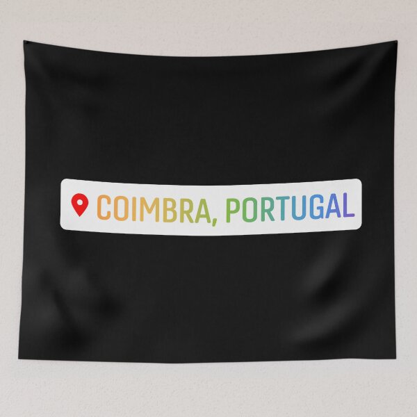 Item preview, Coimbra, Portugal Rainbow Location designed and sold by thehonestjoe.