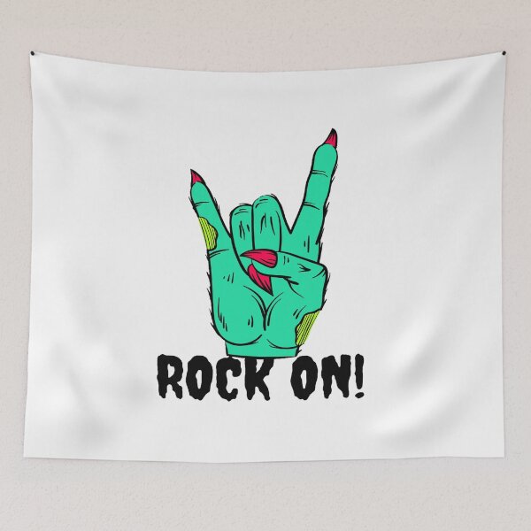 Item preview, Rock on- Halloween, zombie hand designed and sold by priyankajustine.