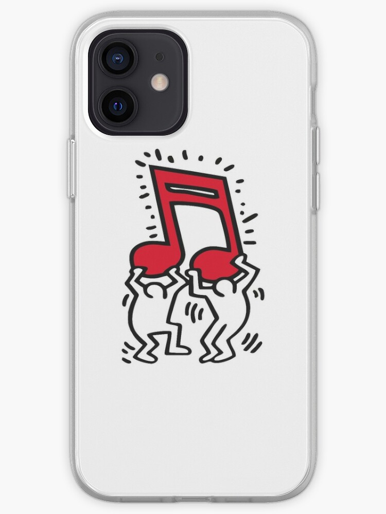 Keith Haring Music Talking Heads Abstract Pop Art T Shirt Iphone Case Cover By Joni77 Redbubble