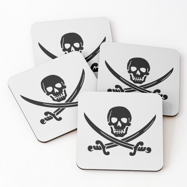 Item preview, Black Pirate skull designed and sold by Sara-Miyano.