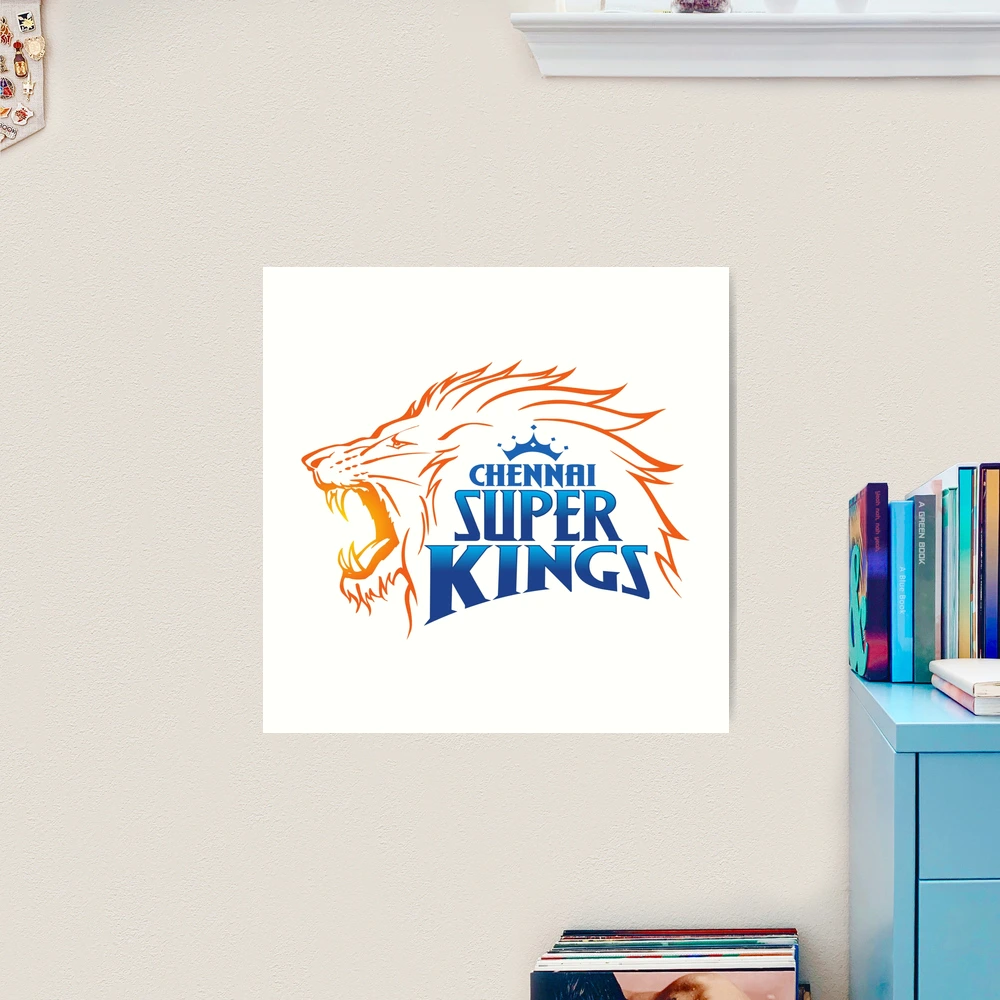 How To Draw Chennai Super Kings Logo - YouTube