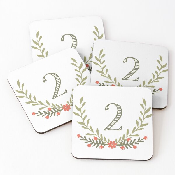 Item preview, 2 Number two flowers designed and sold by buixa2.