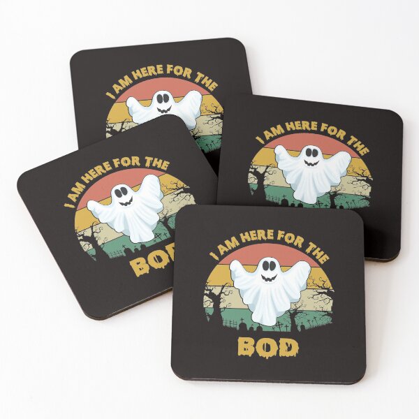 Item preview, I AM HERE FOR THE BOD HALLOWEEN designed and sold by verdecuddly.