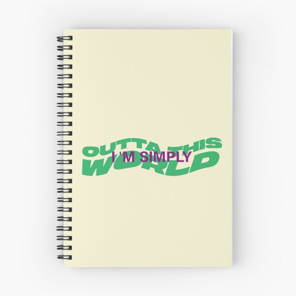 Item preview, I AM SIMPLY OUTTA THIS WORLD, Wave Effect T-Shirt, Hoodie Phone Case designed and sold by Eddyed.