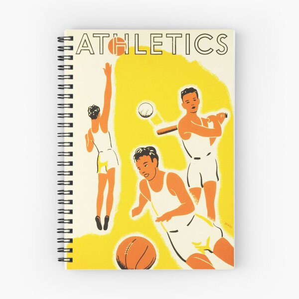 Item preview, ATHLETICS WPA Recreation Project Dist No 2 Federal Art Project designed and sold by retroposters.