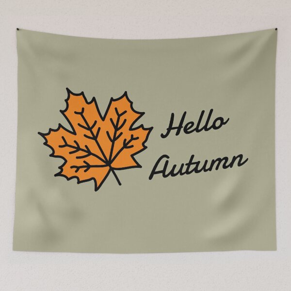 Item preview, Hello Autumn ( Autumn aesthetic ) designed and sold by Nesro34.