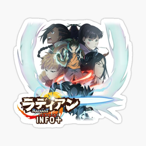 Radiant Manga Stickers Redbubble