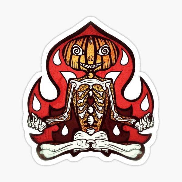 Mystic Mr Hypno-Pumpkin Sticker