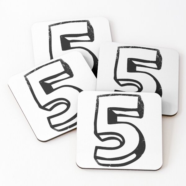 Item preview, Five the number 5 for those who love the number 5 designed and sold by PsychicCatStore.