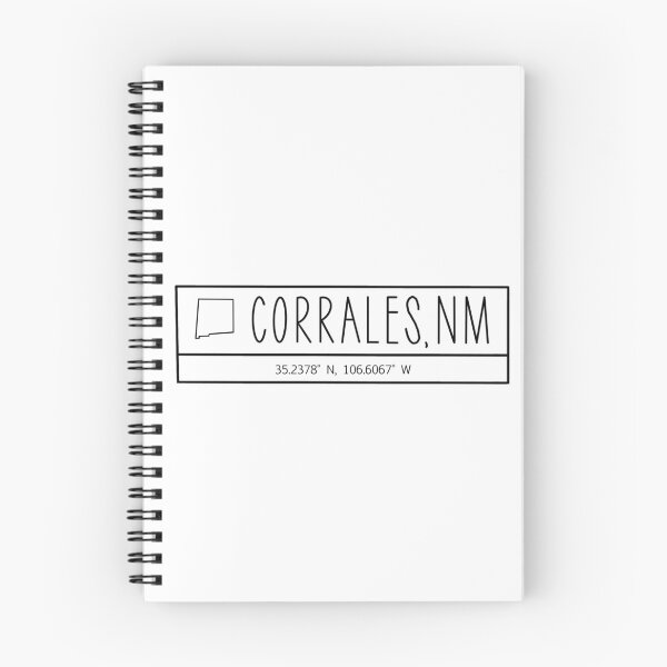 Item preview, Corrales New Mexico Coordinates designed and sold by Emily Designs.