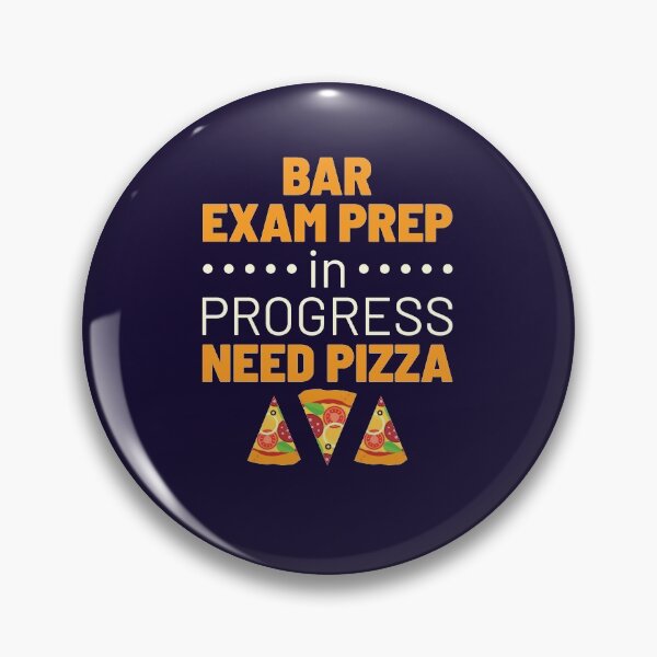 Item preview, Bar Exam Prep in Progress Need Pizza designed and sold by jaygo.