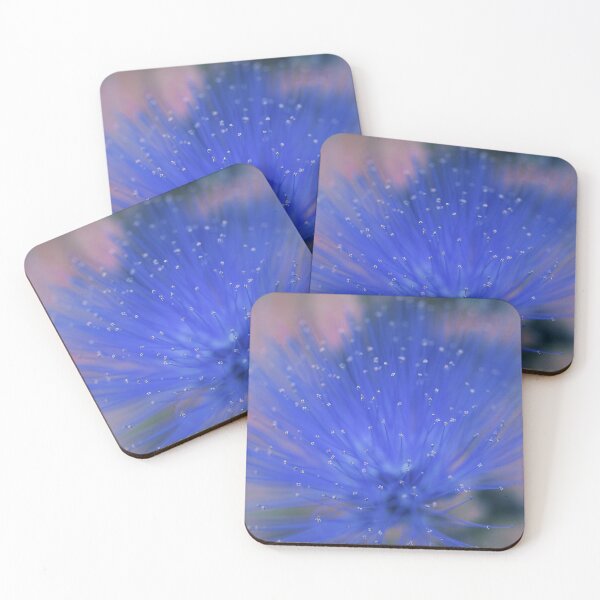 Item preview, Blossom Blue Stamens Fluffy Abstract Pattern designed and sold by Forestia.