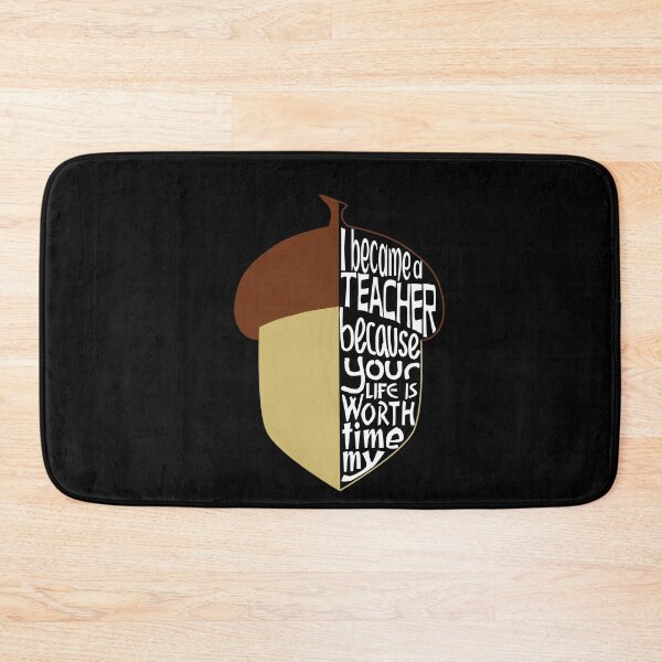 Item preview, I became a teacher because your life is worth my time designed and sold by ReluctantChickn.