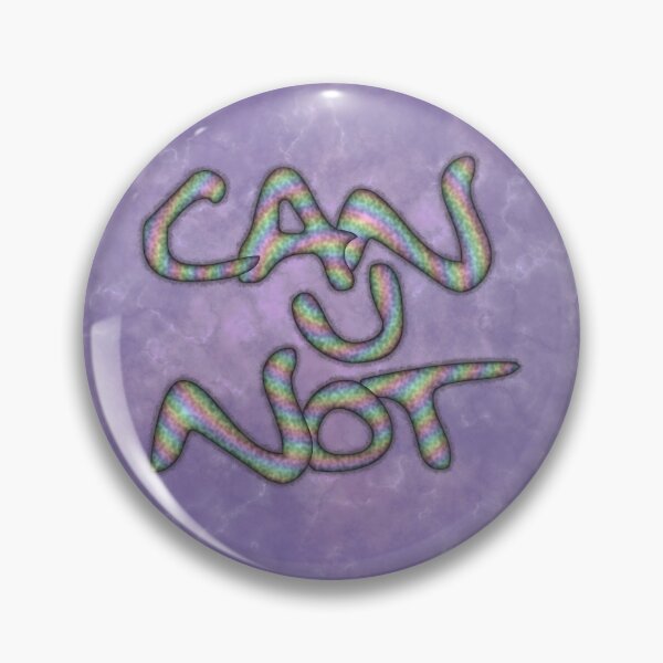 Item preview, Can U Not - Pastel Rainbow on Lilac and Pink designed and sold by SolarCross.