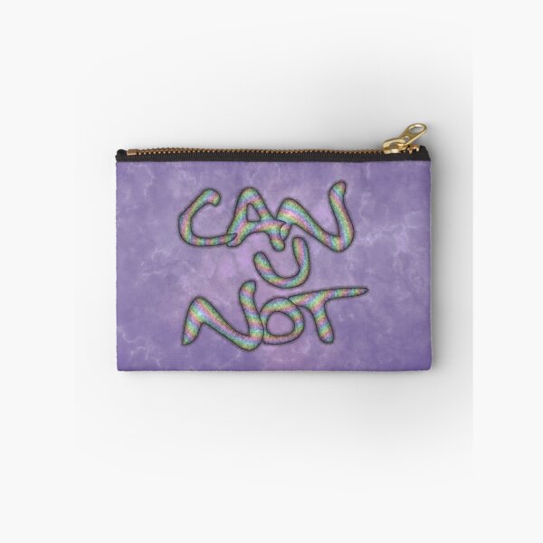 Item preview, Can U Not - Pastel Rainbow on Lilac and Pink designed and sold by SolarCross.