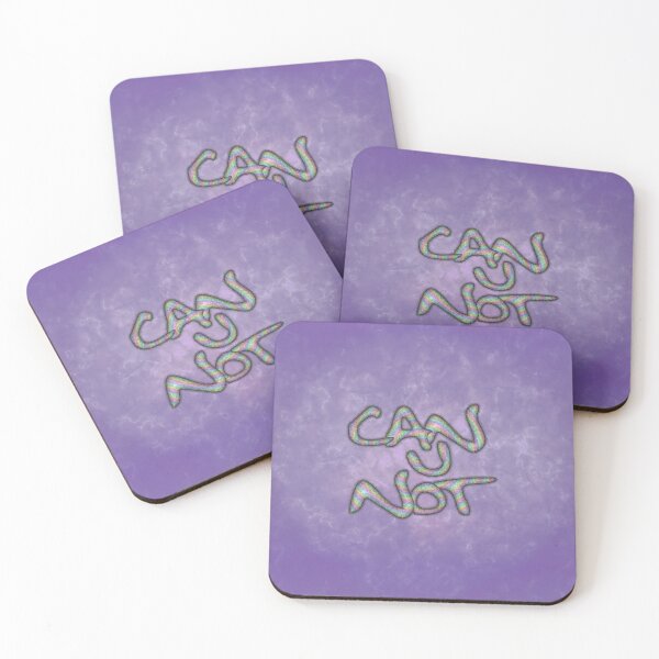 Item preview, Can U Not - Pastel Rainbow on Lilac and Pink designed and sold by SolarCross.