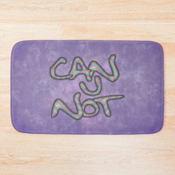 Item preview, Can U Not - Pastel Rainbow on Lilac and Pink designed and sold by SolarCross.