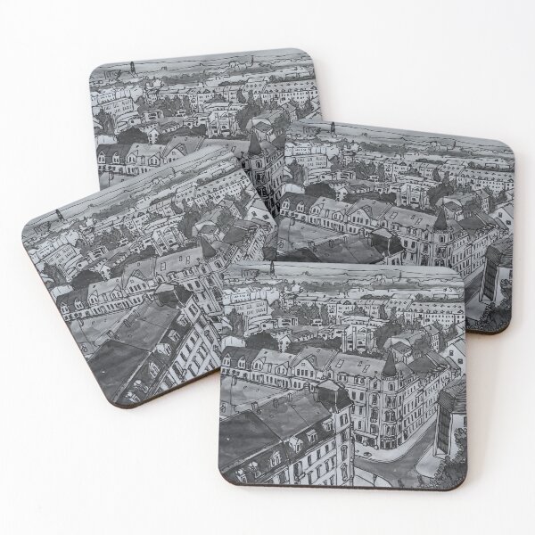 Item preview, Martin Luther Square Dresden designed and sold by UMA Urban Sketch.