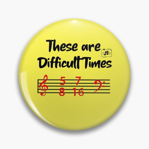 Item preview, These are difficult times. Music Band Piano Orchestra  designed and sold by musicmusicpin.