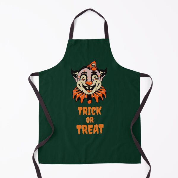 Item preview, Copy of Halloween Clown 'Trick or Treat' // Dark Green designed and sold by Lets-Get-Spooky.