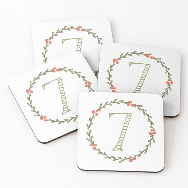 Item preview, 7 number seven flowers designed and sold by buixa2.