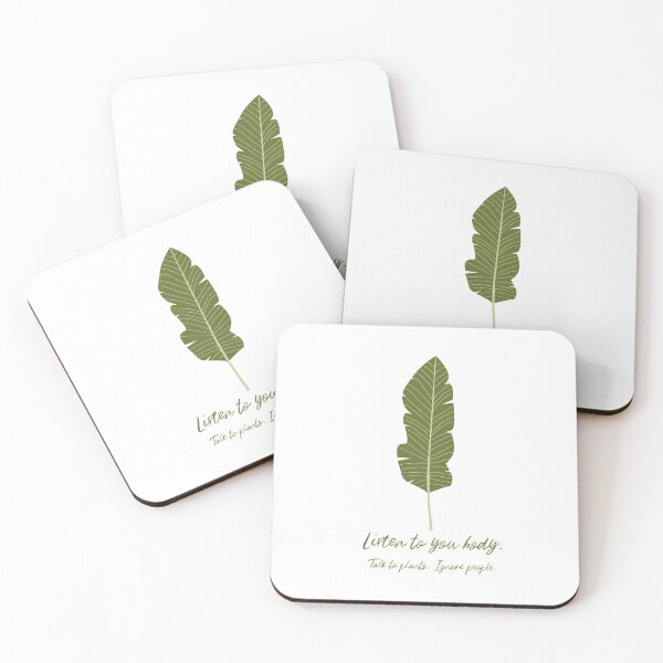 Item preview, Listen to your body. Talk to plants. Ignore people. designed and sold by TheStudioBee.