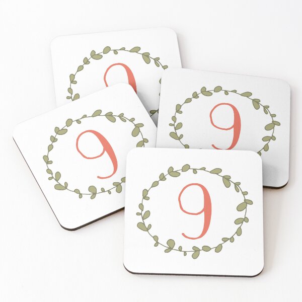 Item preview, 9 Number nine flowers designed and sold by buixa2.