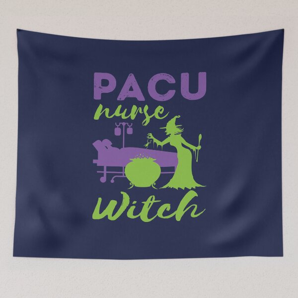 Item preview, PACU Nurse Witch Halloween  designed and sold by jaygo.