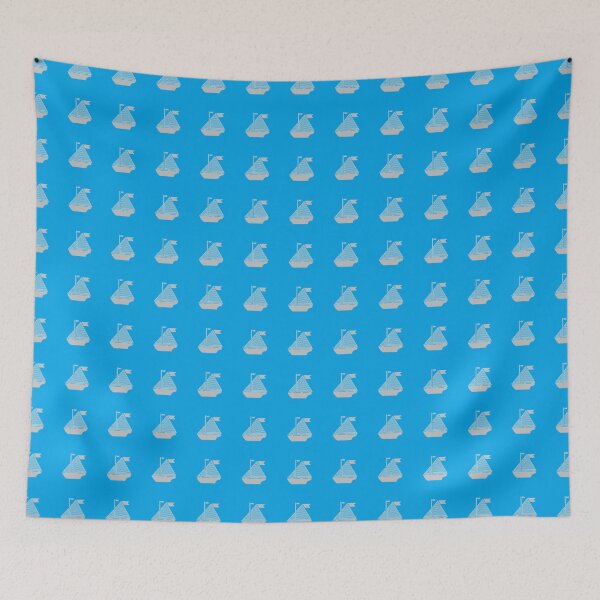 Item preview, Gray boats on sea designed and sold by tetibright.
