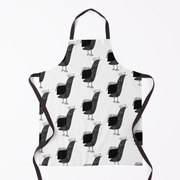 Item preview, Conch Republic Resident Rooster Black and White Tile designed and sold by Catawampus-Cat.