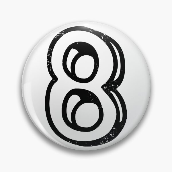 Item preview, 8 the number eight for people who love the # 8 designed and sold by PsychicCatStore.