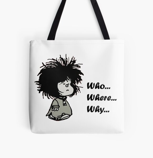 mafalda em portugues, bom dia Tote Bag by Stratoguayota