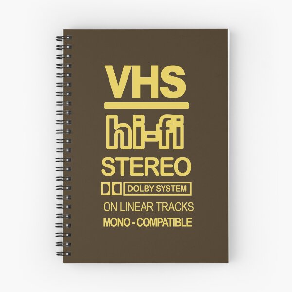 Artikelvorschau, & # 39; VHS-Hifi-Stereo & # 39; Etikette entworfen und verkauft von Logocryo.