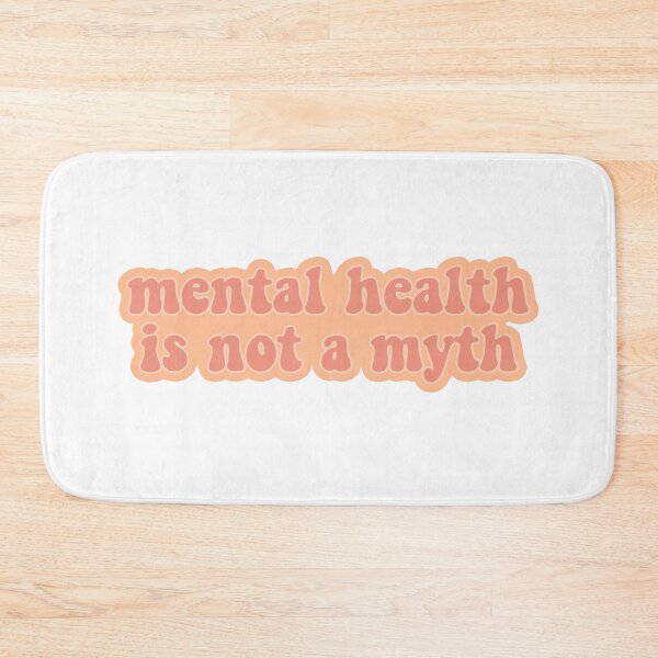 Item preview, Mental health is not a myth designed and sold by PaintPsd.