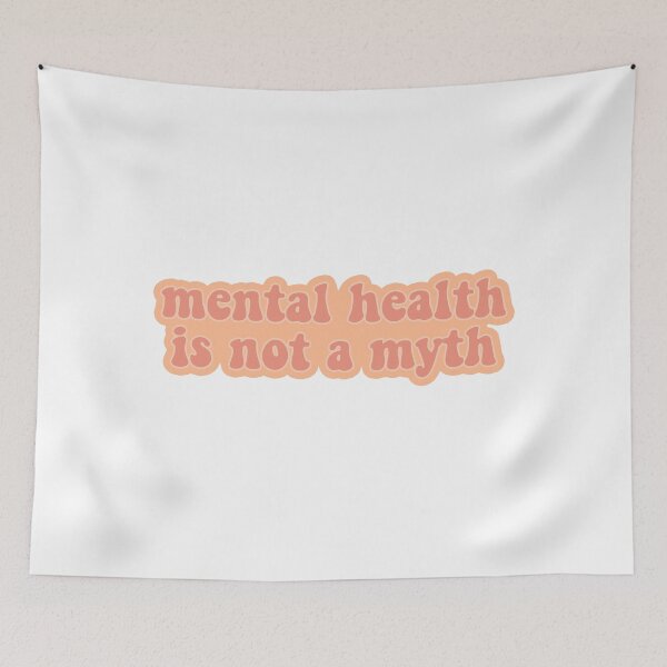 Item preview, Mental health is not a myth designed and sold by PaintPsd.