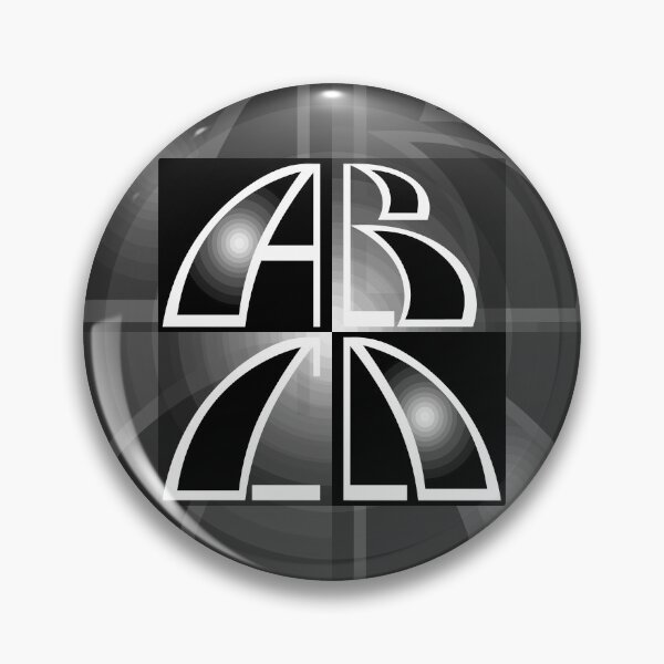 Item preview, Composition of letters ABCD black-gray-white seamless pattern. designed and sold by Liza-RKS.