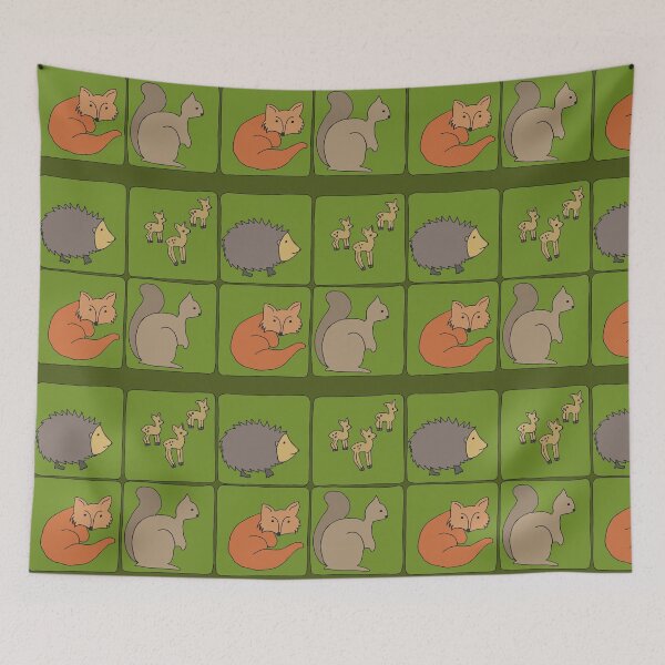 Item preview, forest animals autumn designed and sold by Veki5.