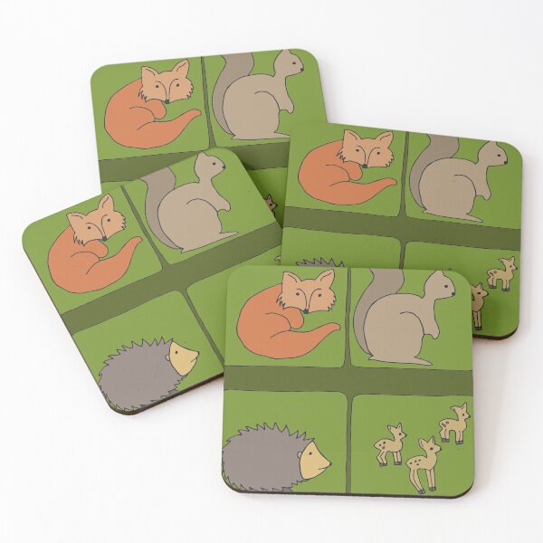 Item preview, forest animals autumn designed and sold by Veki5.