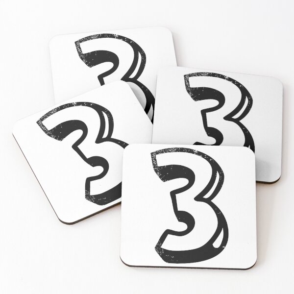 Item preview, Three the number 3 for people who love the # 3 designed and sold by PsychicCatStore.