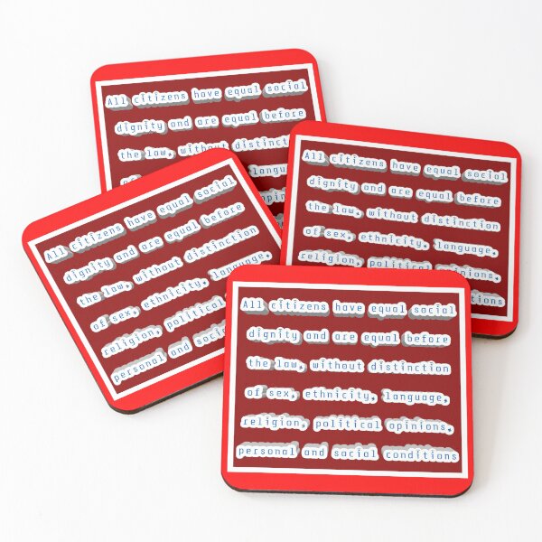 Item preview, Article 3 of Italian Constitution 003 designed and sold by ITALY-Roselli-.