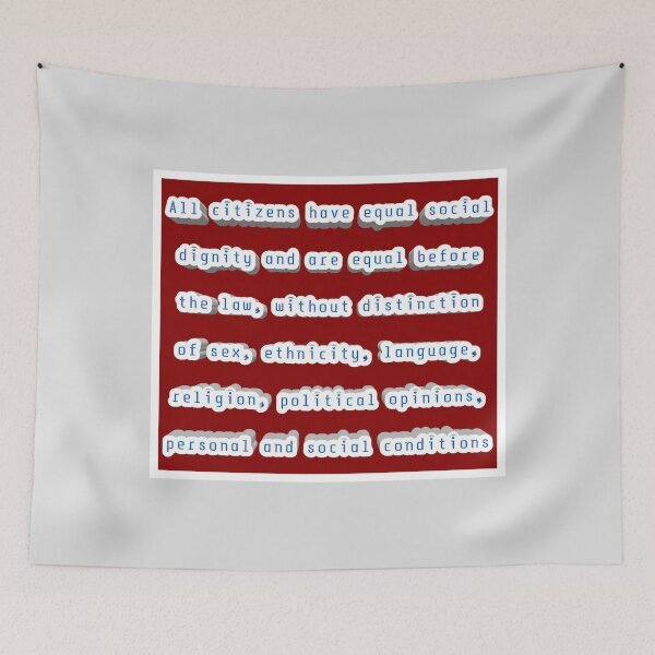 Item preview, Article 3 of Italian Constitution 003 designed and sold by ITALY-Roselli-.