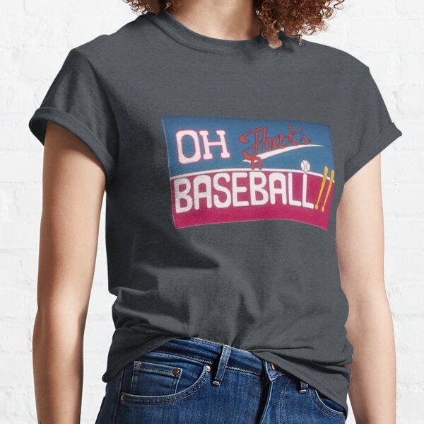 oh that's a baseball shirt