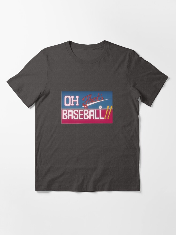 oh that's a baseball shirt