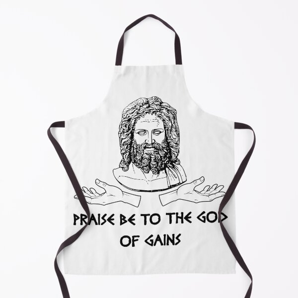 Item preview, Praise Be To The God Of Games Gym Exercise designed and sold by TyrannicalTees.