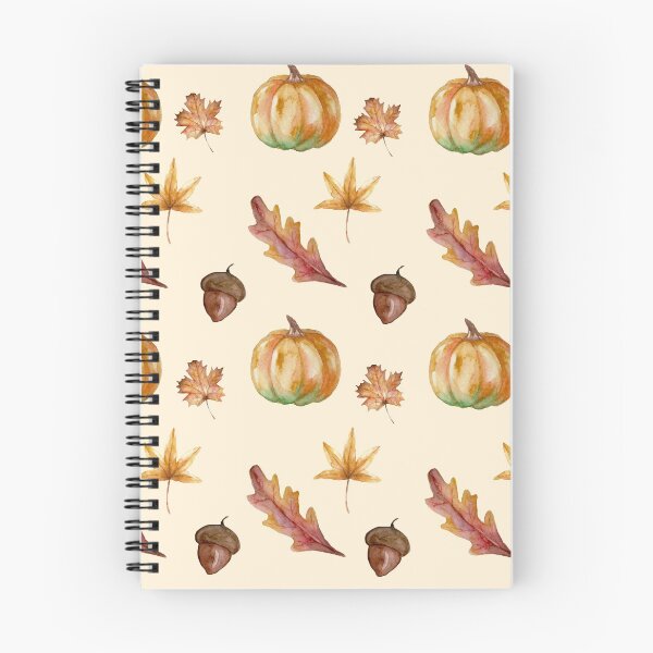 Item preview, Autumn Pattern, pumpkins, leaves, acorns designed and sold by MeliCollective.