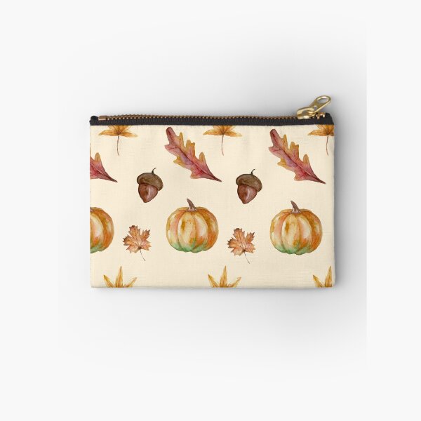 Item preview, Autumn Pattern, pumpkins, leaves, acorns designed and sold by MeliCollective.