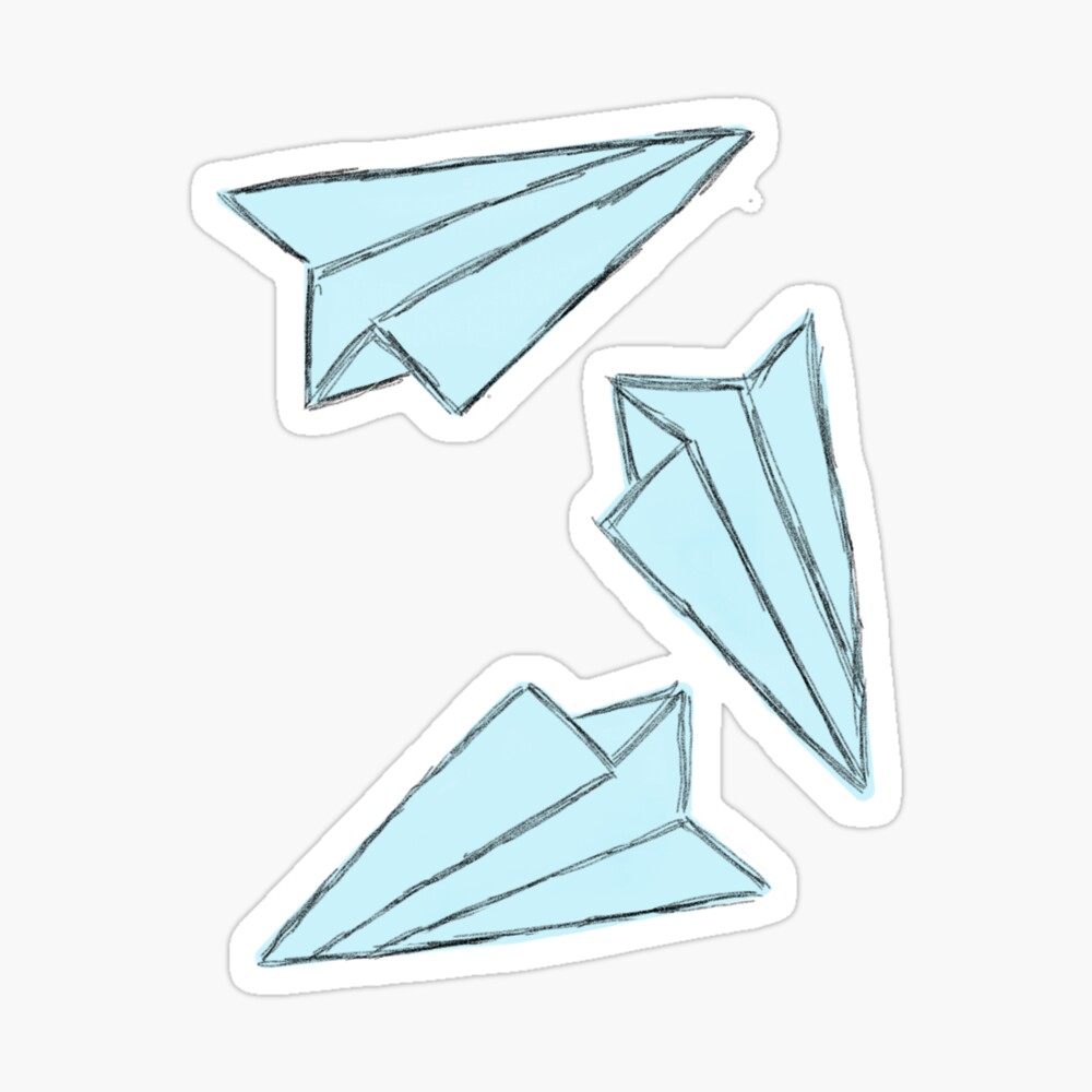 paper plane Postcard for Sale by zaher97