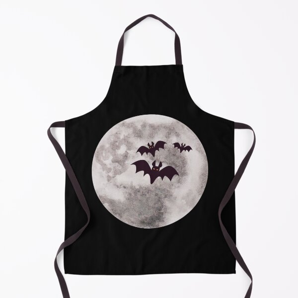 Item preview, Halloween Bats on Full Moon designed and sold by TeeZoneZtore.