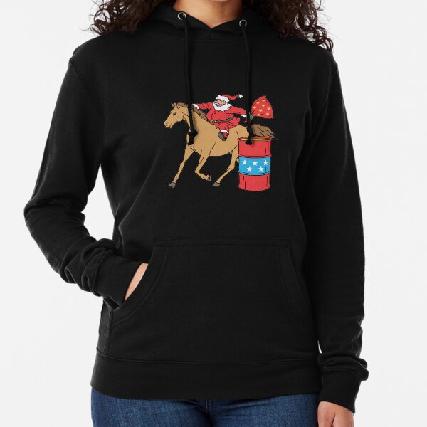 Item preview, Barrel Racing Christmas Santa on Barrel Horse designed and sold by jaygo.